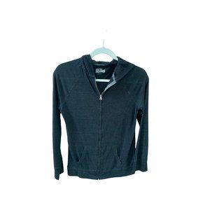 Gilligan and Gilligan Omalley Womens Size S Lightweight Long Sleeve Black Full Z